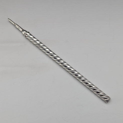 1886 British antique pure silver mechanical pencil, Lucas&Co